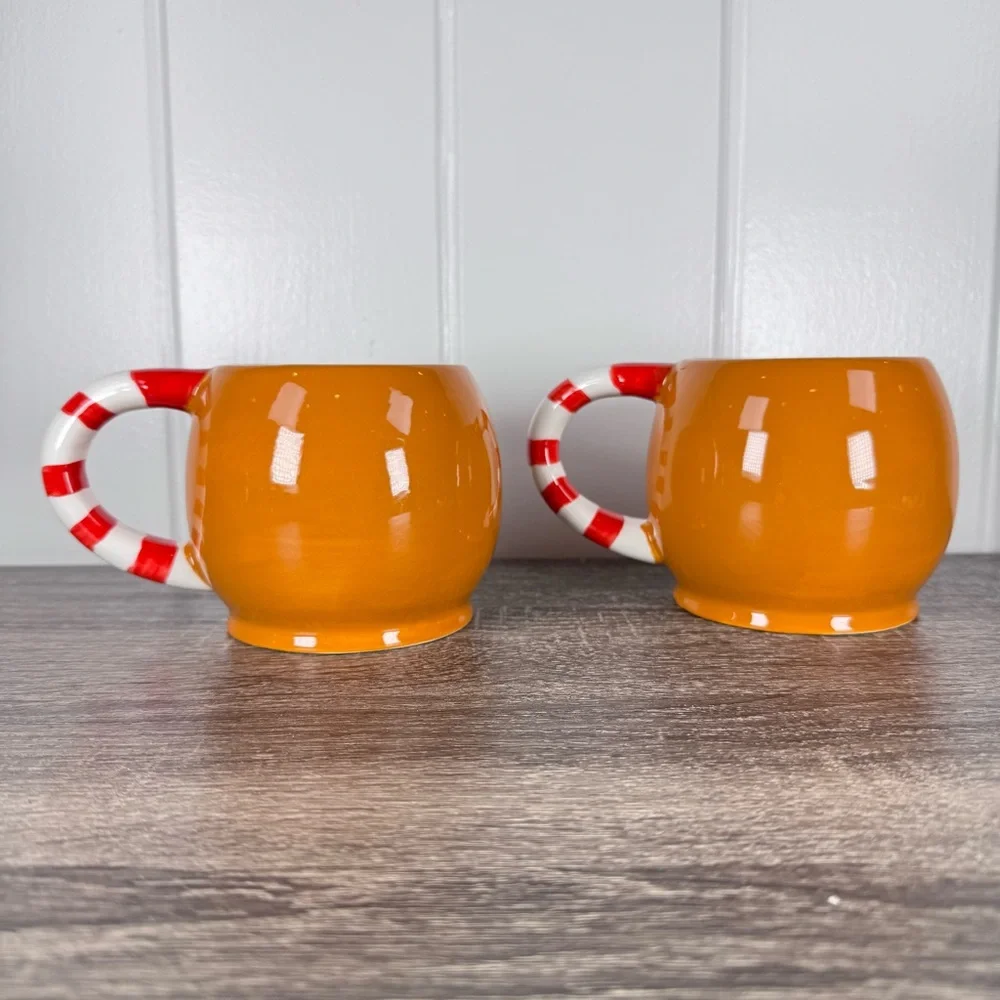 NEW Target Bullseye Playground Gingerbread Boy Christmas Mugs